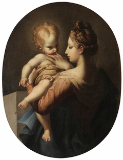 The Madonna and Child by Anonymous