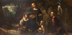 The Madonna of the Rocks (after Leonardo) by Rebecca Dulcibella Orpen