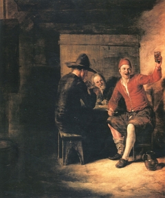 The Merry Drinker by Pieter de Hooch