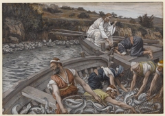The Miraculous Draught of Fishes by James Tissot