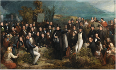 The Monster Meeting at Clifden in 1843 by Joseph Patrick Haverty