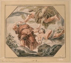 The sacrifice of Abraham: An angel restrains Abraham from sacrificing Isaac (Genesis 22:10-12) by Peter Paul Rubens