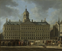 The Town Hall on Dam Square, Amsterdam
