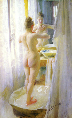 The Tub by Anders Zorn