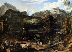 The Upland near Bern by Joseph Anton Koch