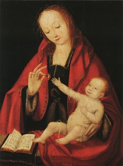 The Virgin and child by anonymous painter