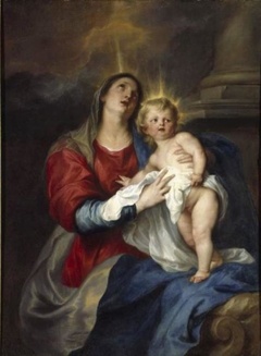 The Virgin and Child by Anthony van Dyck