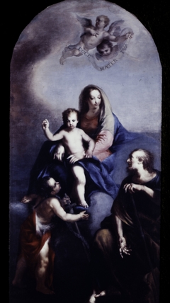 The Virgin and Child with the Infant St. John and St. Joseph by Antonio Butafago