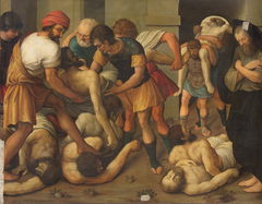 Tobias buries the Dead in Nineveh by Joseph Werner the Younger