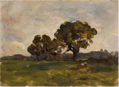 Trees in Pasture Land by Nathaniel Hone the Younger