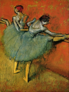 Dancers at the Barre by Edgar Degas