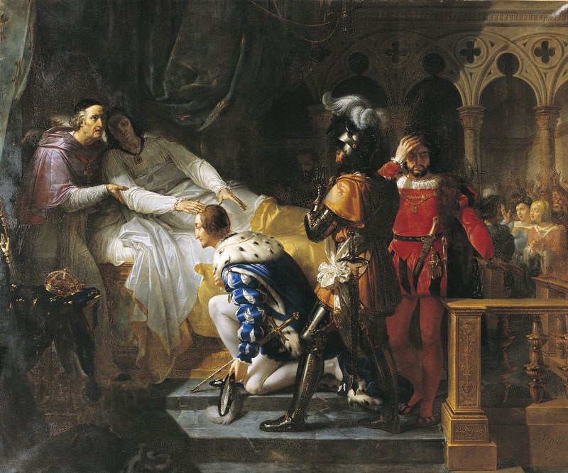 La Mort de Louis XII surnommé le Père du peuple