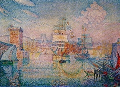 Entrance to the Port of Marseilles by Paul Signac