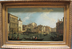 Venice: The Grand Canal from the Palazzo Flangini to San Marcuola by Canaletto