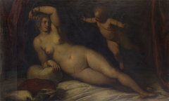 Venus Disarming Cupid by Anonymous