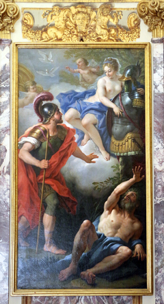 Venus giving arms to Aeneas by Paolo de Matteis