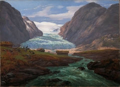 View of Nigardsbreen in Jostedalen