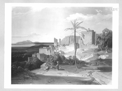 View of Terracina by Leopold Rottmann