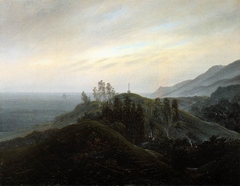 View of the Baltic by Caspar David Friedrich