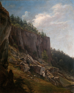 View of the Ojców Valley by Jan Nepomucen Głowacki