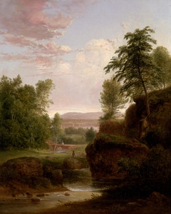 View toward the Hudson River by Thomas Doughty