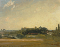 View Towards the Rectory, East Bergholt by John Constable