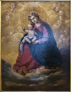 Virgin of the Rosary by Francisco de Zurbarán
