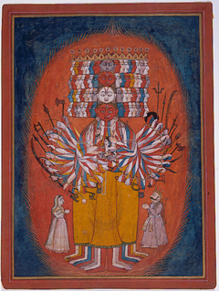 Vishwarupa, a Cosmic form of Vishnu by Anonymous