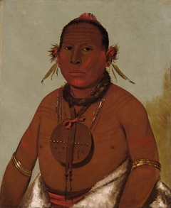 Wa-sáw-me-saw, Roaring Thunder, Youngest Son of Black Hawk by George Catlin