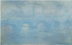 Waterloo Bridge. Effect of Fog by Claude Monet
