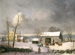 Winter in the Country by George Henry Durrie