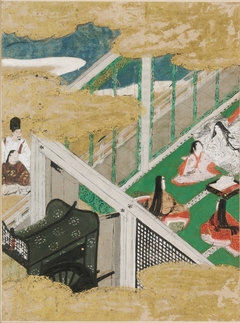 Wisps of Cloud (Usugumo), Illustration to Chapter 19 of the Tale of Genji (Genji monogatari) by Tosa Mitsunobu