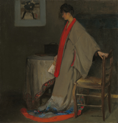 Young Woman in Kimono by Alfred Maurer