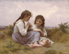A Childhood Idyll by William-Adolphe Bouguereau
