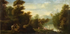 A Classical Landscape by James Norie