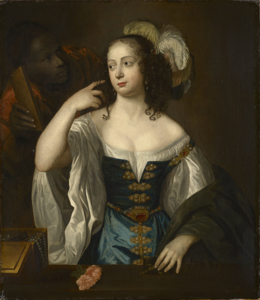 A Lady with a Black Servant