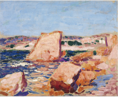 A Landscape with Rocks by Roderic O'Conor