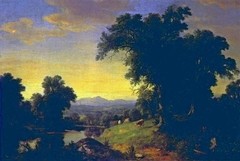A Pastoral Scene by Asher Brown Durand
