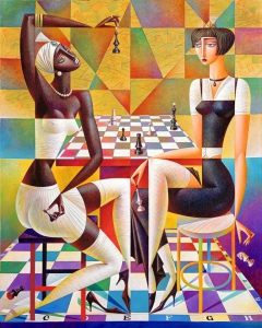 A Play In A Chess by Georgy Kurasov