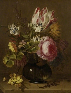 A vase of flowers by Anthony Claesz II