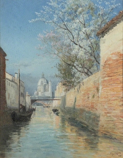 A Venetian Canal by John MacWhirter