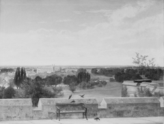 A View of Eton from Windsor Castle by Frederick Trevelyan Goodall