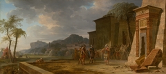 Alexander at the Tomb of Cyrus the Great by Pierre-Henri de Valenciennes