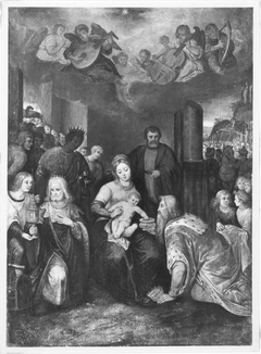Anbetung der Könige by Frans Francken III