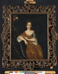 Anna Clara van den Steen (1671-1712). Echtgenote van Isaac de Perponcher Sedlnitzky by Nicolaes van Ravesteyn