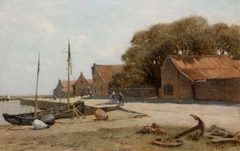 Archibald David Reid - Blakeney, Norfolk - ABDAG003125 by Archibald David Reid