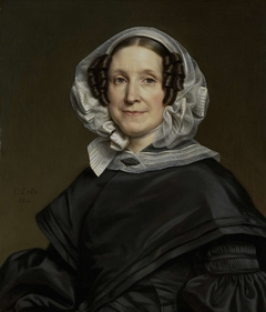 Aryna van der Pot (1786-1850). Wife of N. J. A. C. Hoffmann by Cornelis Cels