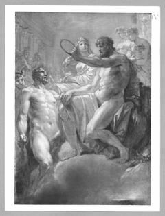 Aufnahme des Herkules im Olymp