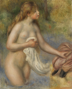 Bather (Baigneuse) by Auguste Renoir