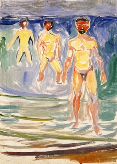 Bathing Men by Edvard Munch